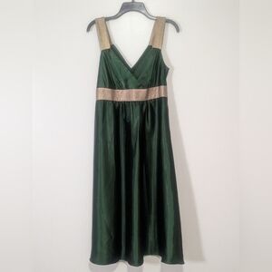 Signature by Robbie Bee satin appearance dress